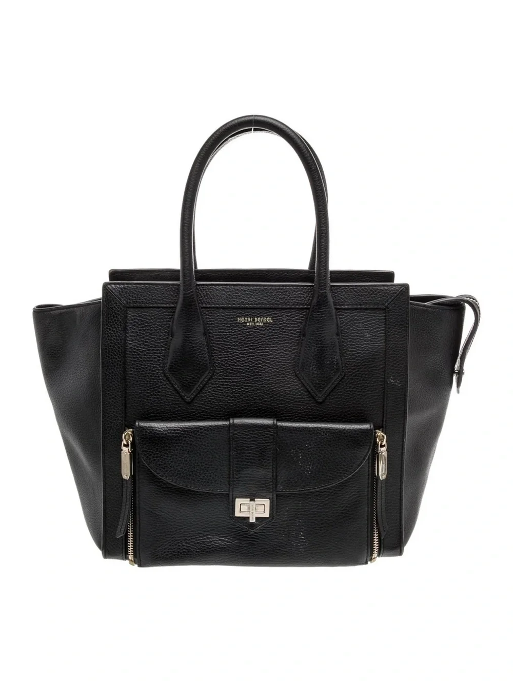 Henri Bendel Rivington Leather Tote 2 Fer EUC - Picture 2 of 9